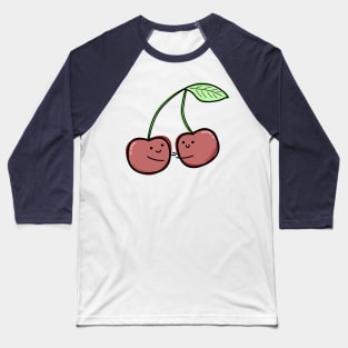 Cute Cherries Baseball T-Shirt